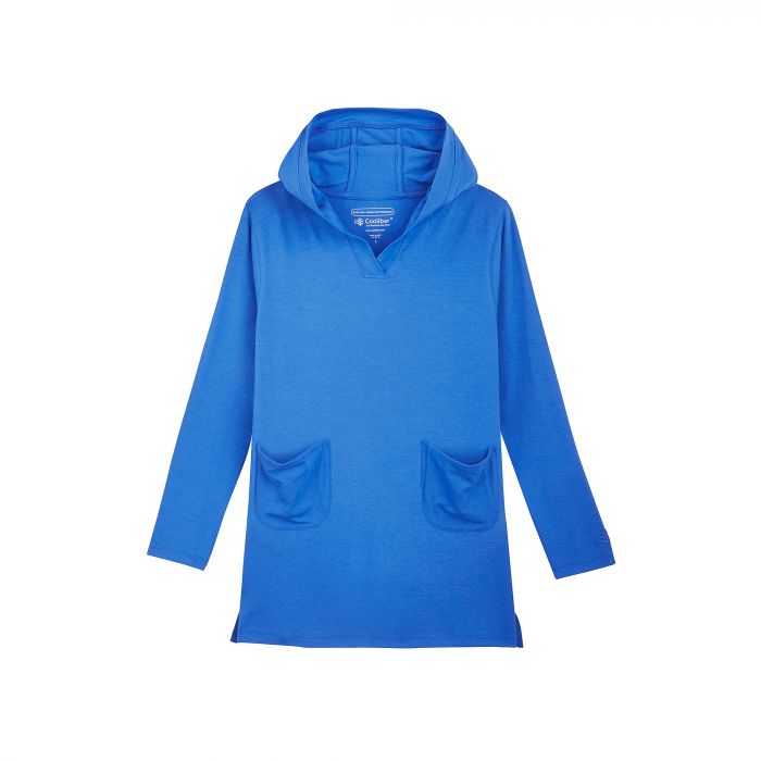 Coolibar - UV-jurkje voor meisjes - blauw