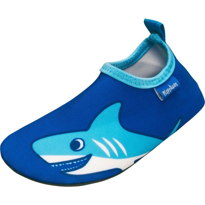 Playshoes - UV-waterschoenen voor jongens - Haai - Blauw
