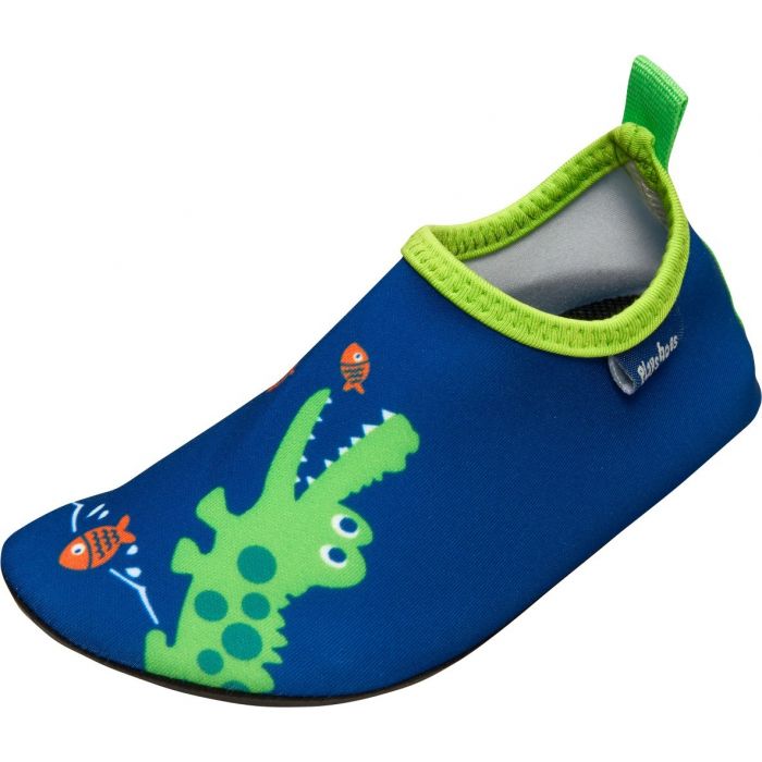 Playshoes - UV-waterschoenen voor jongens - Krokodil - Blauw / groen
