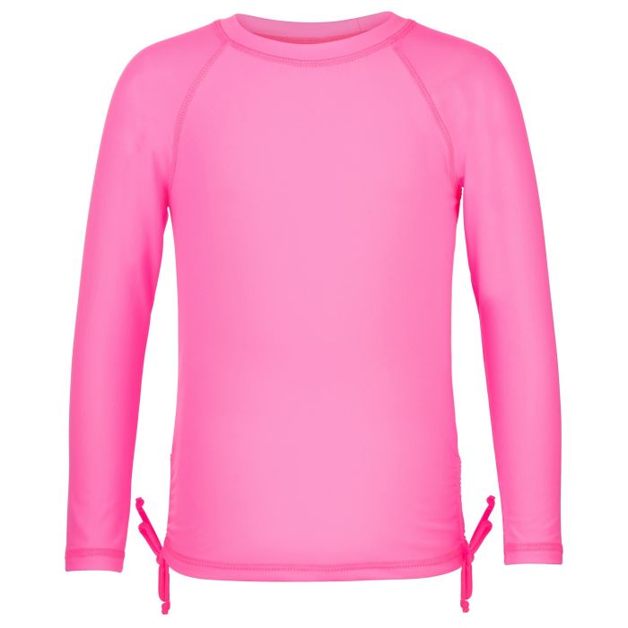 Snapper Rock - UV zwemshirt voor meisjes - Neon Roze