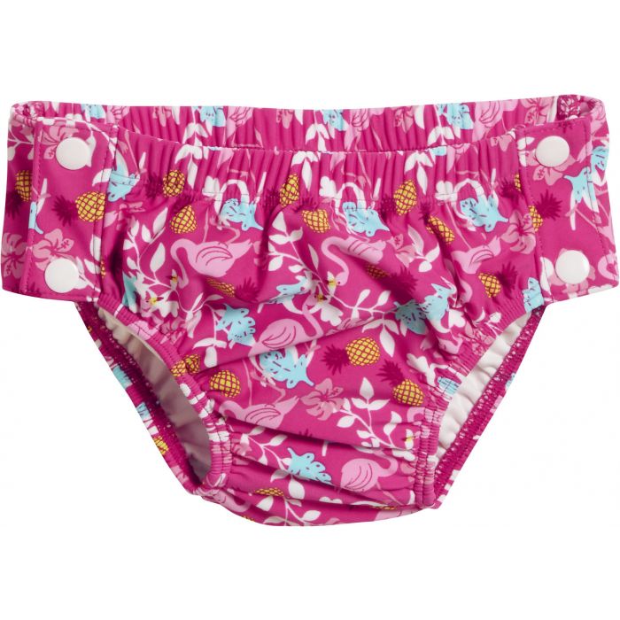 Playshoes - UV-zwemluier voor meisjes - Wasbaar - Flamingo - Roze