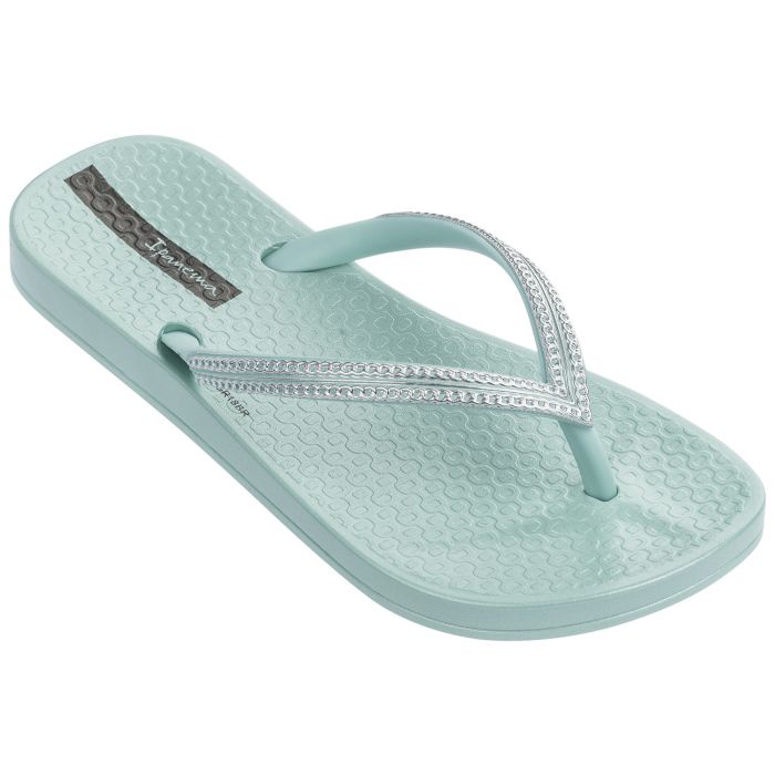 Ipanema - slippers voor meisjes - Mesh Kids - groen/zilver