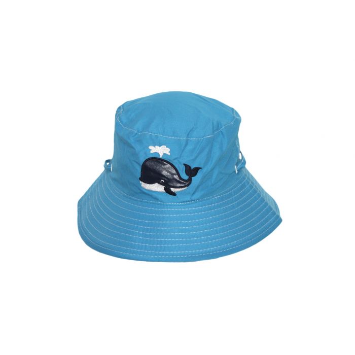Rigon - UV bucket hat voor kinderen - Blue whale