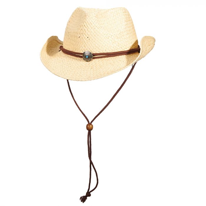 Dorfman Pacific - Cowboy hoed voor kinderen - Naturel