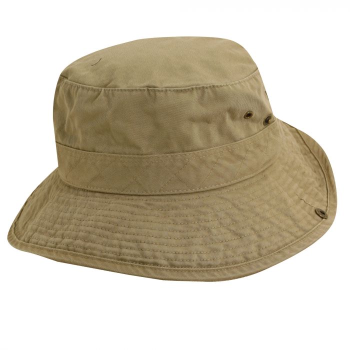Dorfman Pacific - UV hoed voor kinderen - Kaki/Zwart