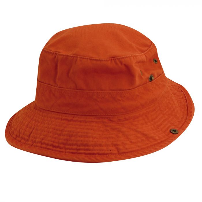 Dorfman Pacific - UV hoed voor kinderen - Oranje/Donkerblauw