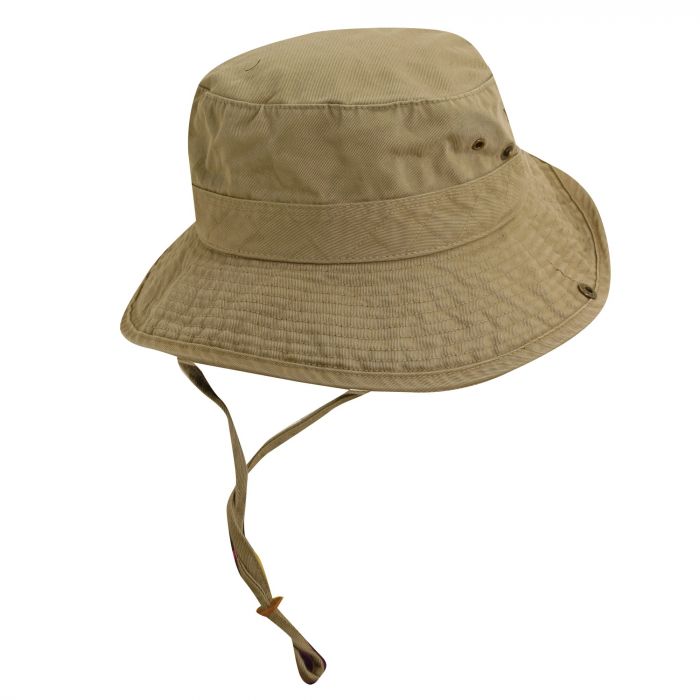 Dorfman Pacific - UV hoed voor kinderen - Kaki/Olijfgroen