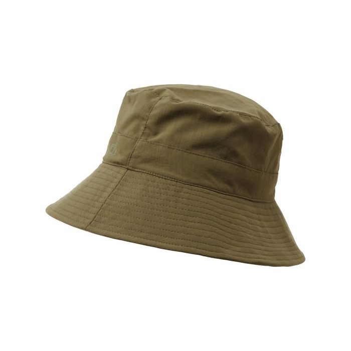 Craghoppers - UV bucket hoed voor mannen - Omkeerbaar - Mos groen