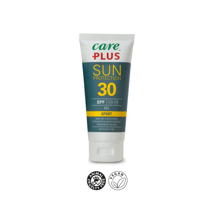 Care Plus - Sun Protection Sports - Zonnebrandgel - SPF30 - 100ml