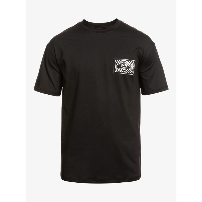 Quiksilver - UV Surf T-shirt voor mannen - Mix Session Korte mouw - UPF50 - Zwart