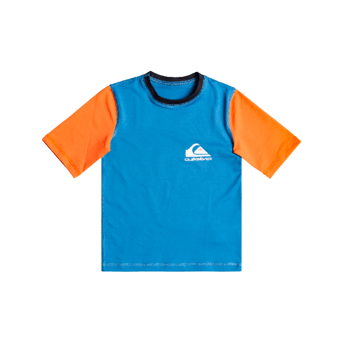 Quiksilver - UV-Zwemshirt met korte mouwen voor jongens - Heats omni - Blauw