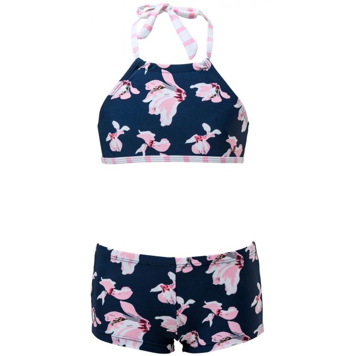 Snapper Rock - Bikini voor meisjes - Navy Orchid - Blauw/Roze