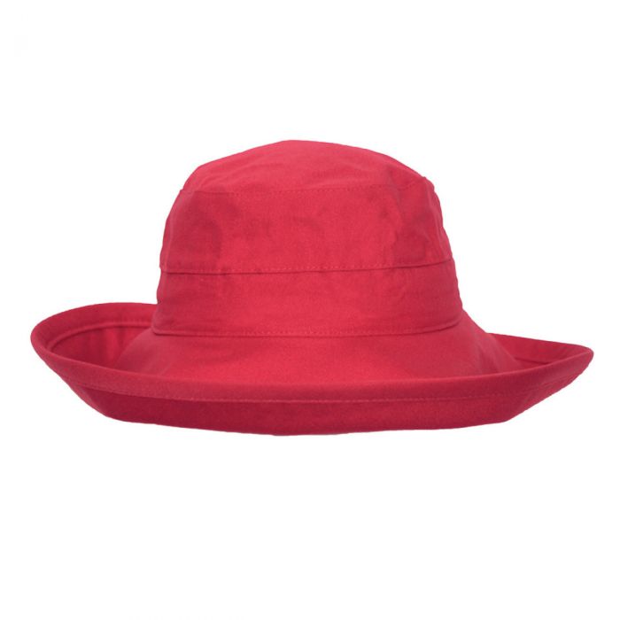 Rigon - UV bucket hat voor dames - Poppy rood