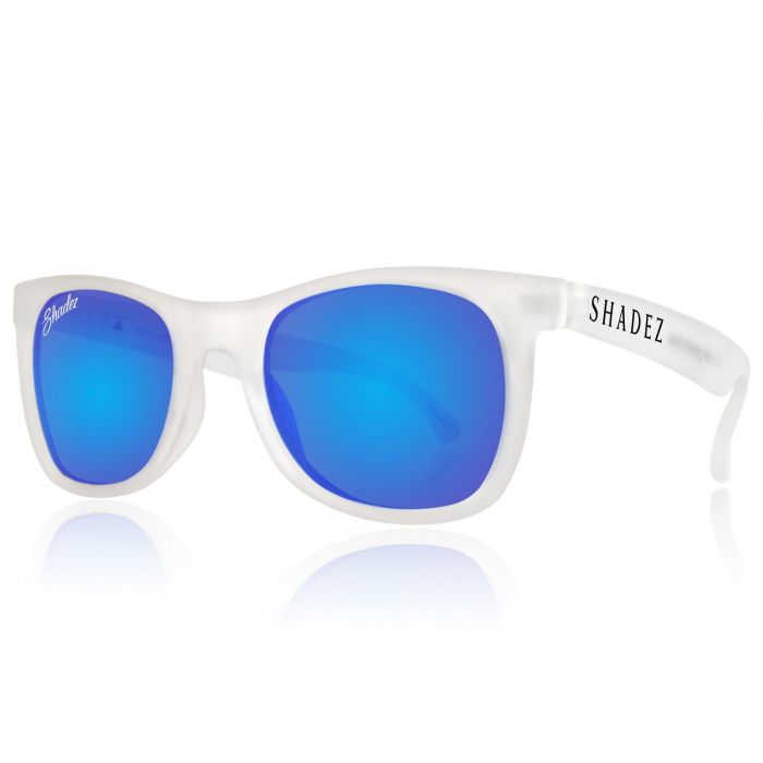 Shadez - gepolariseerde UV-Zonnebril voor kinderen - VIP - Transparant/Blauw