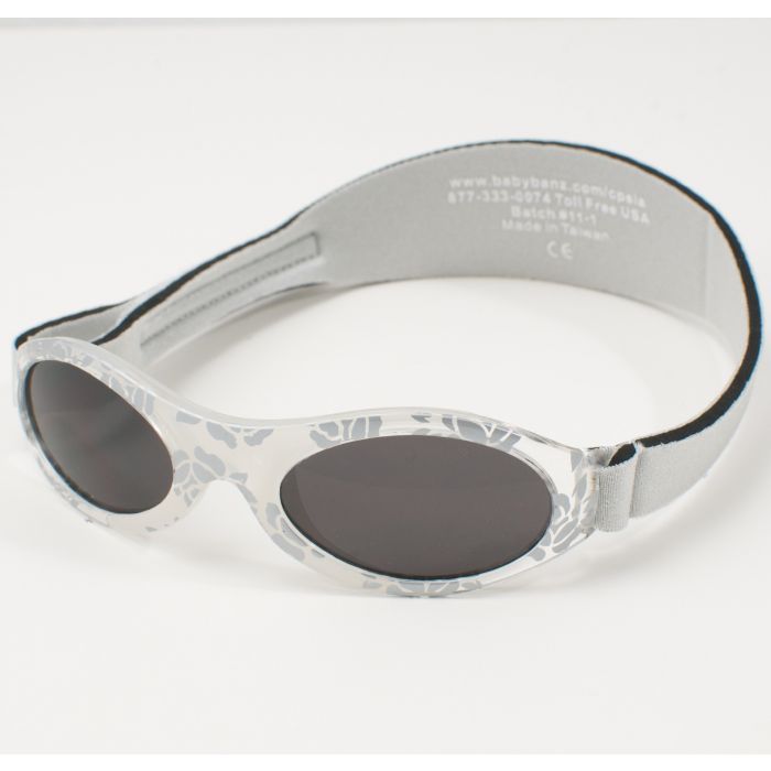 Banz - UV-beschermende zonnebril voor kinderen - Bubzee - Zilver blad