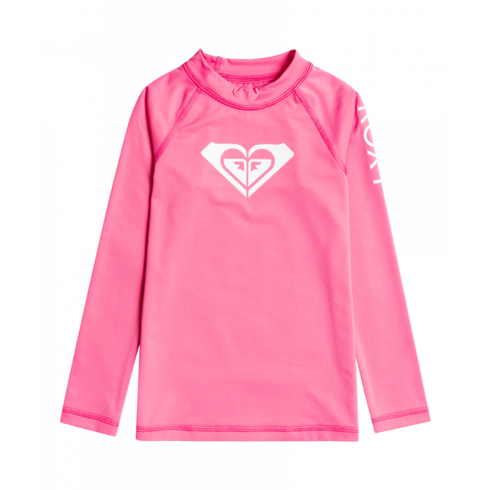 Roxy - UV Rashguard voor meisjes - Whole Hearted - Longsleeve - Pink Guava
