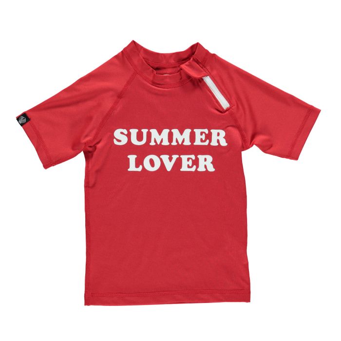 Beach & Bandits - UV-shirt voor kinderen - Summer lover - rood