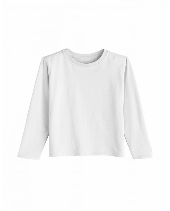 Coolibar - UV Shirt voor peuters - Longsleeve - Coco Plum - Wit
