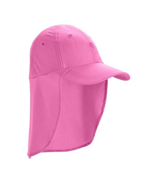 Coolibar - UV-sportpet voor kinderen - Surfs Up - Roze