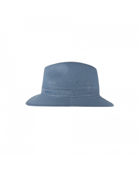 Hatland - UV-Fedora hoed voor volwassenen - Ashfield - Blauw
