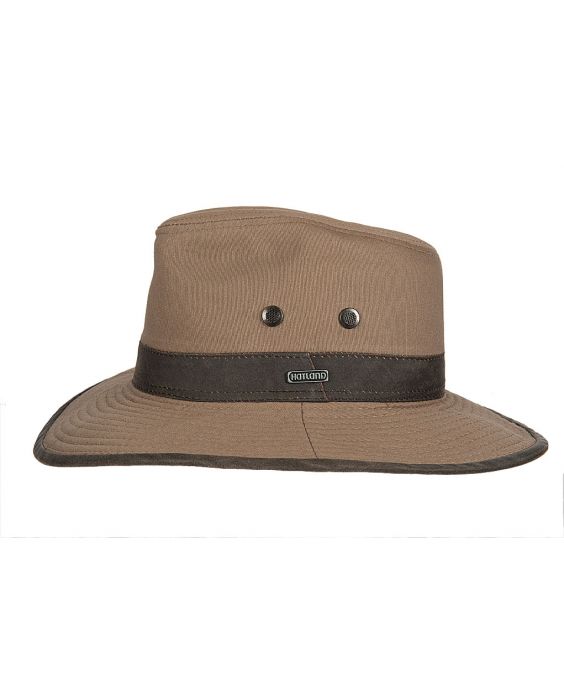 Hatland - UV Fedora hoed voor heren - Randson - Brons