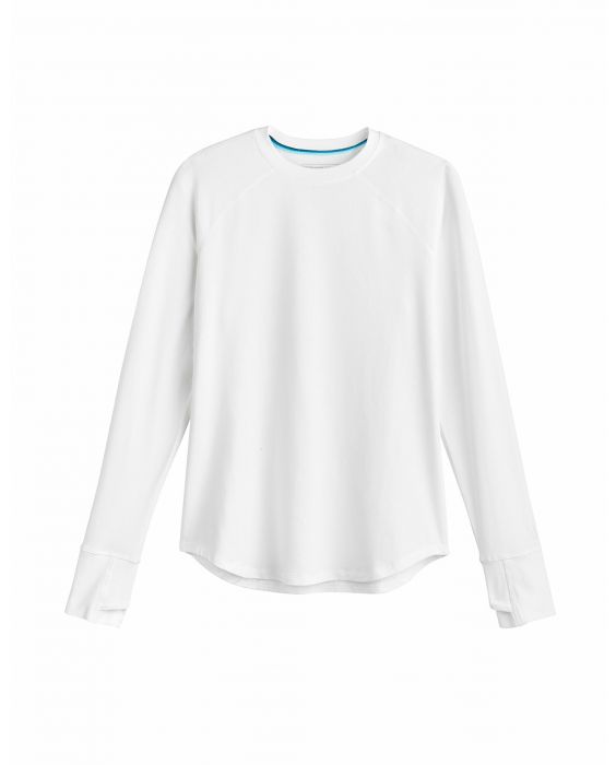 Coolibar - UV Shirt voor dames - Longsleeve - LumaLeo - Wit