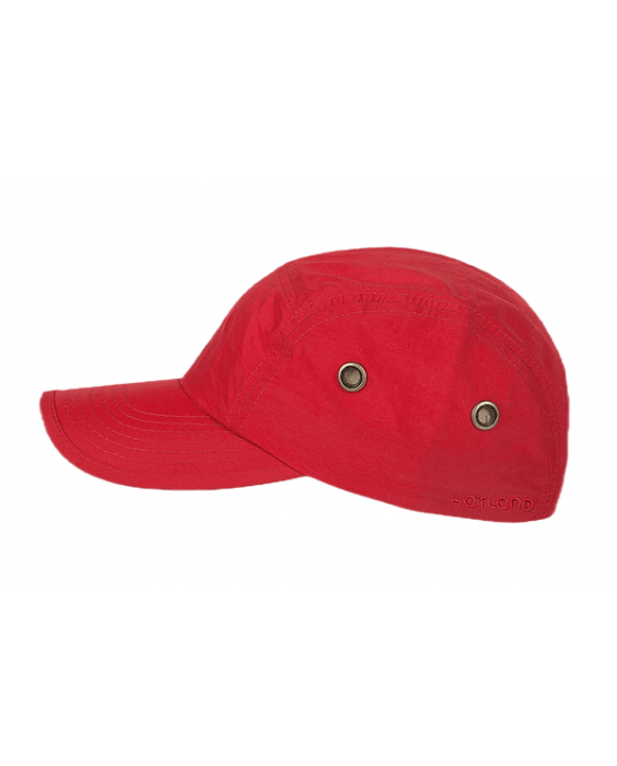 Hatland - UV-Baseball pet voor mannen - Waterbestendig - Reef - Rood 