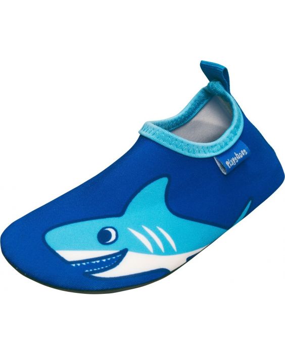 Playshoes - UV-waterschoenen voor jongens - Haai - Blauw