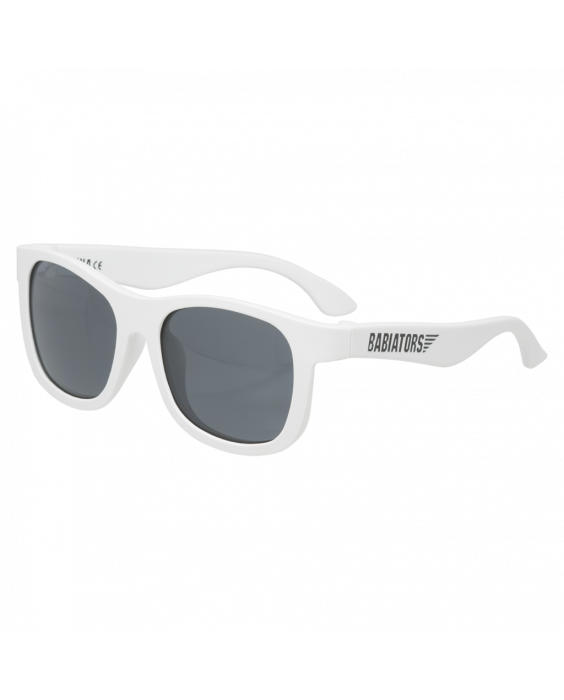 Babiators - UV-zonnebril voor kinderen - Navigator - Wit