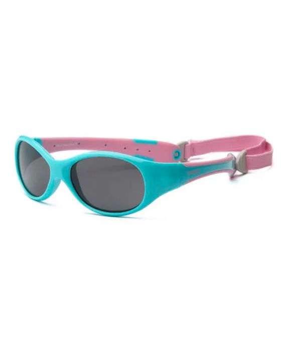 Real Kids Shades - UV-zonnebril kleuter - Explorer - Roze / felroze