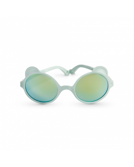 Ki Et La - UV-beschermende zonnebril voor kinderen - Ours'on - Almond groen