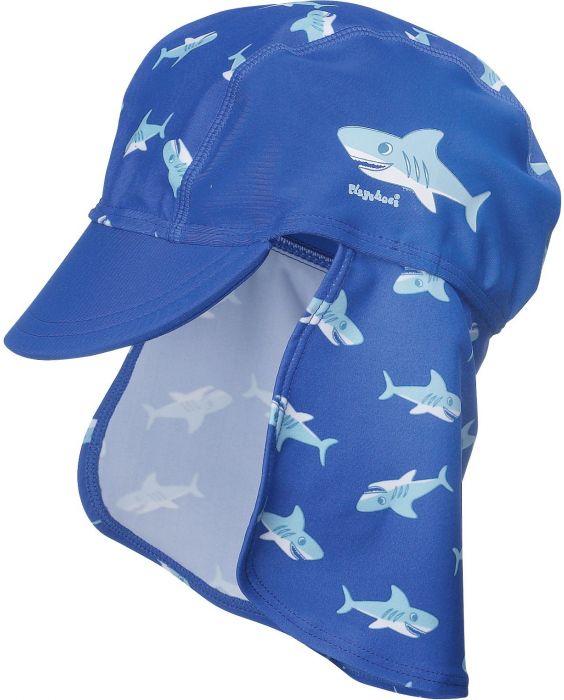 Playshoes - UV zonnepetje voor kinderen - Shark