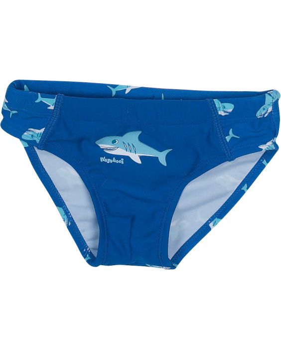 Playshoes - UV-zwembroek voor jongens - Haai - Blauw