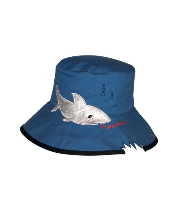Rigon - UV bucket hat voor kinderen - Blue shark