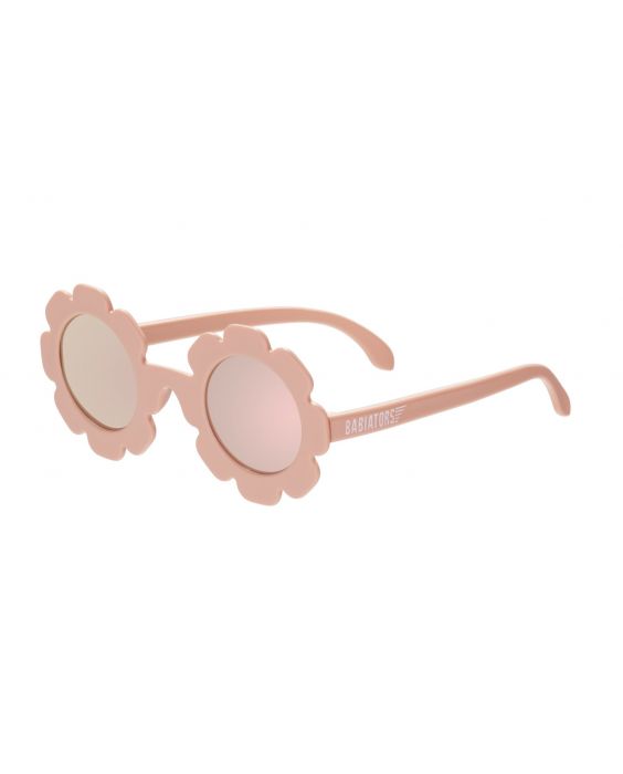 Babiators - gepolariseerde UV-zonnebril voor meisjes - The Flower Child - Roze