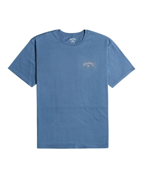 Billabong - Shirt voor heren - Korte mouw - Adiv arch - Basics - Stofblauw