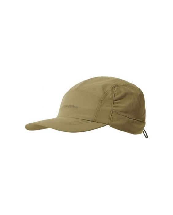 Craghoppers - UV zonnepet voor mannen - Woestijn hoed - Kiezelsteen grijs