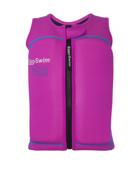 EasySwim - Drijfvest met uv-bescherming voor meisjes - Fun - Roze