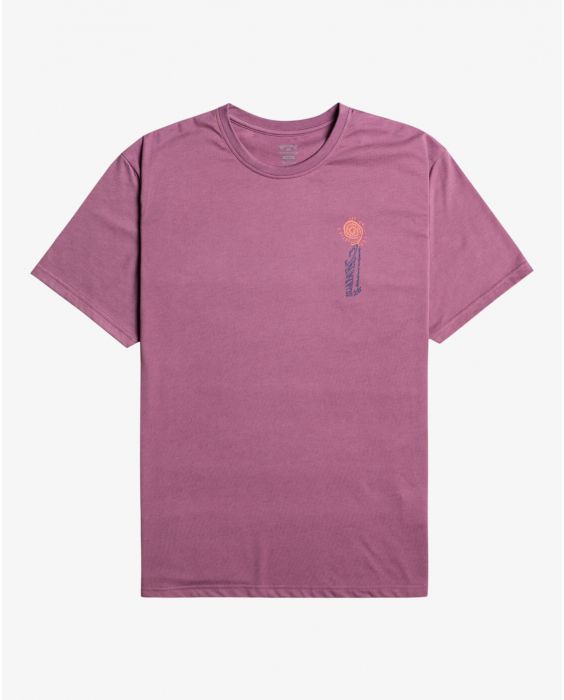 Billabong - T-shirt met korte mouwen voor mannen - Balance - Paars