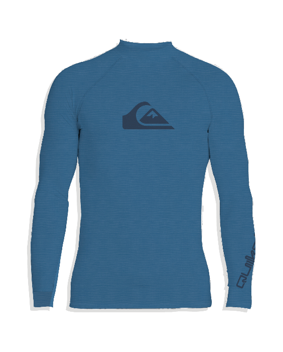 Quiksilver - UV-Zwemshirt met lange mouwen voor mannen - All time - Blauw