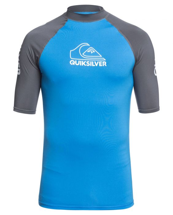 Quiksilver - UV-zwemshirt voor heren - On Tour - Helderblauw