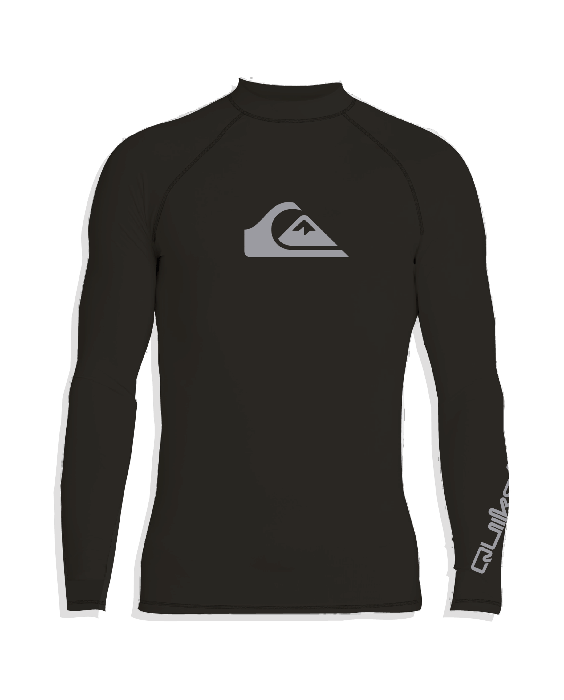 Quiksilver - UV-Zwemshirt met lange mouwen voor mannen - All time - Zwart