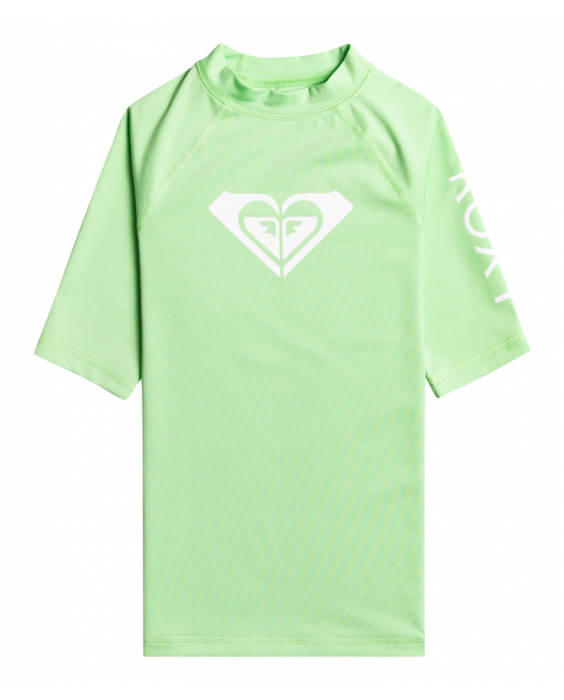 Roxy - UV Rashguard voor meisjes - Whole Hearted - Korte mouw - UPF50 - Pistachio Green