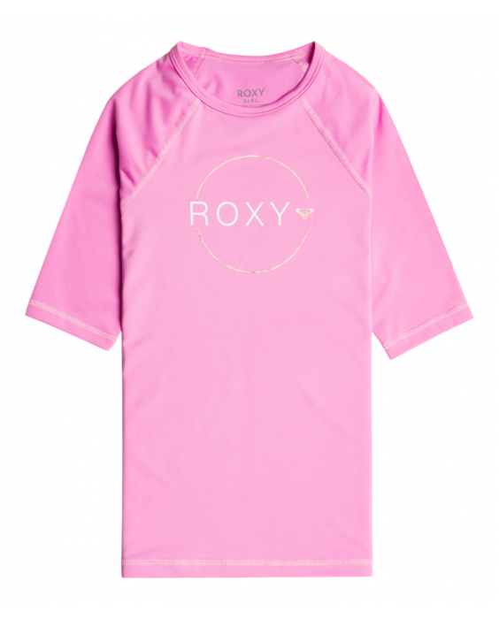 Roxy - UV Rashguard voor meisjes - Beach Classic - Korte mouw - UPF50 - Cyclamen