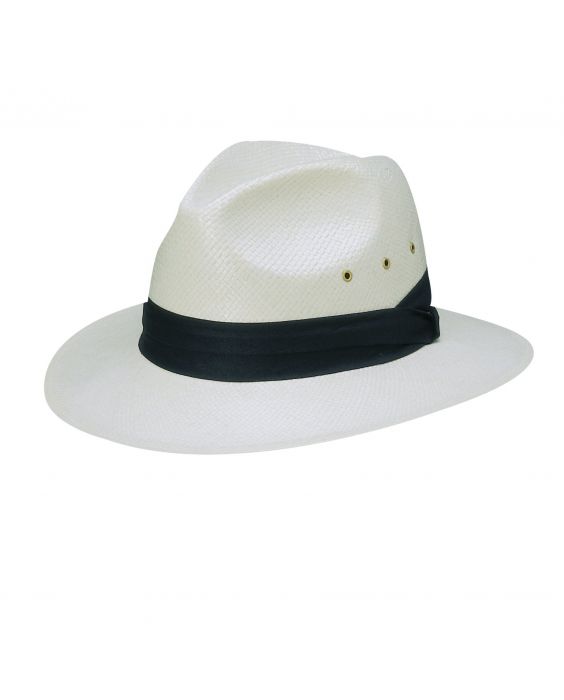 Dorfman Pacific - Safari Toyo hoed voor heren - Donkerblauw