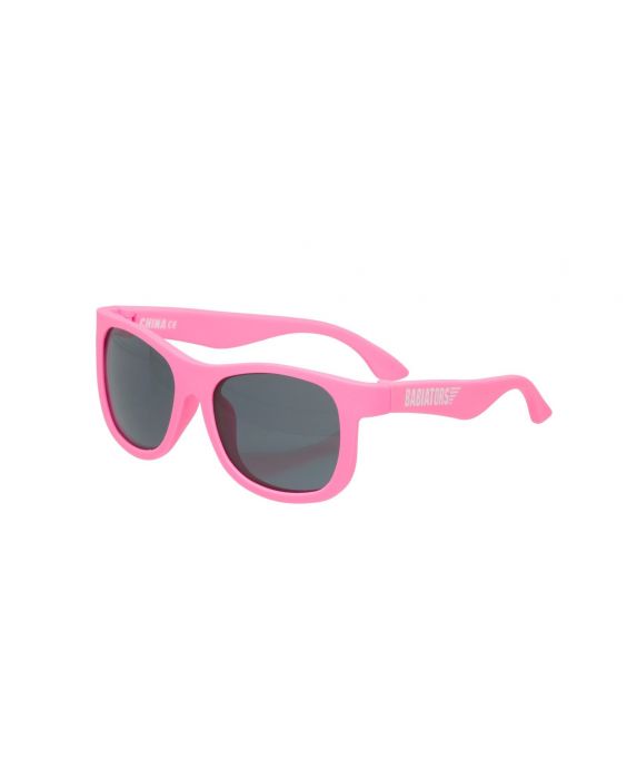 Babiators - UV-zonnebril voor kinderen - Limited Edition Round - Think Pink
