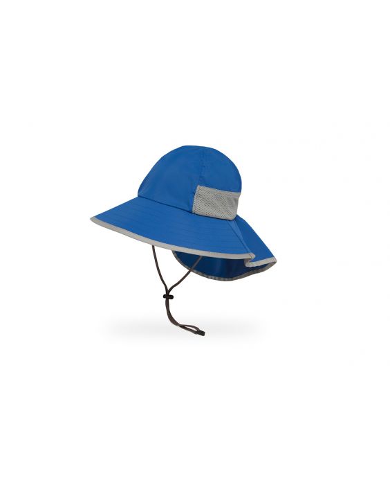 Sunday Afternoons - UV Play hoed met nekcape voor kinderen - Kids' Outdoor - Koningsblauw