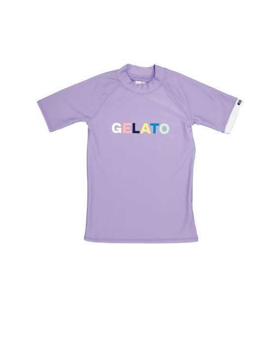 JUJA - UV-Zwemshirt met korte mouwen voor kinderen - UPF50+ - Gelato - Paars
