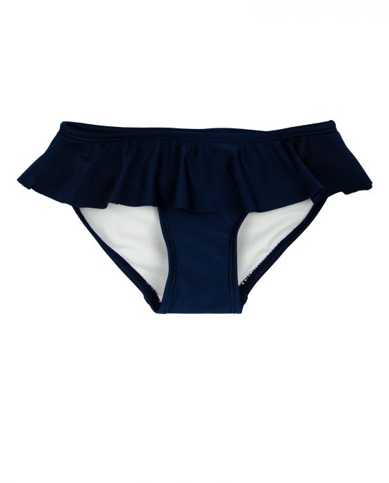 JUJA - UV-Bikinibroekje met franjes - UPF50+ - Solid - Donkerblauw