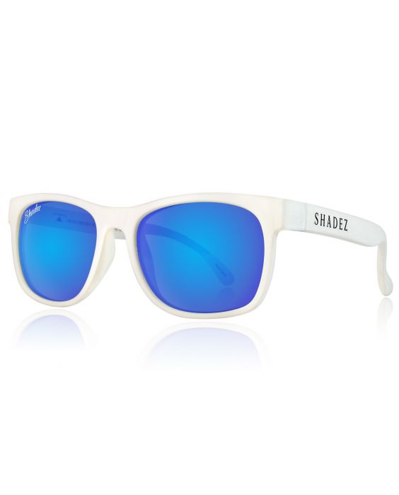 Shadez - gepolariseerde UV-Zonnebril voor kinderen - VIP - Wit/Blauw